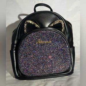 Glitter Cat Ear Mini Backpack